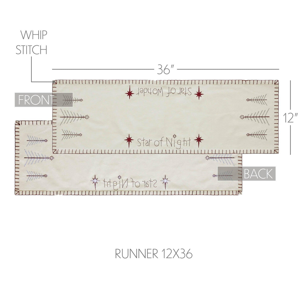 Star of Wonder Runner 12x36 - The Fox Decor