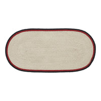 Thumbnail for Jolly Ole Santa Jute Braided Rug Oval 17