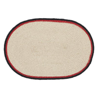 Thumbnail for Jolly Ole Santa Jute Braided Rug Oval 20