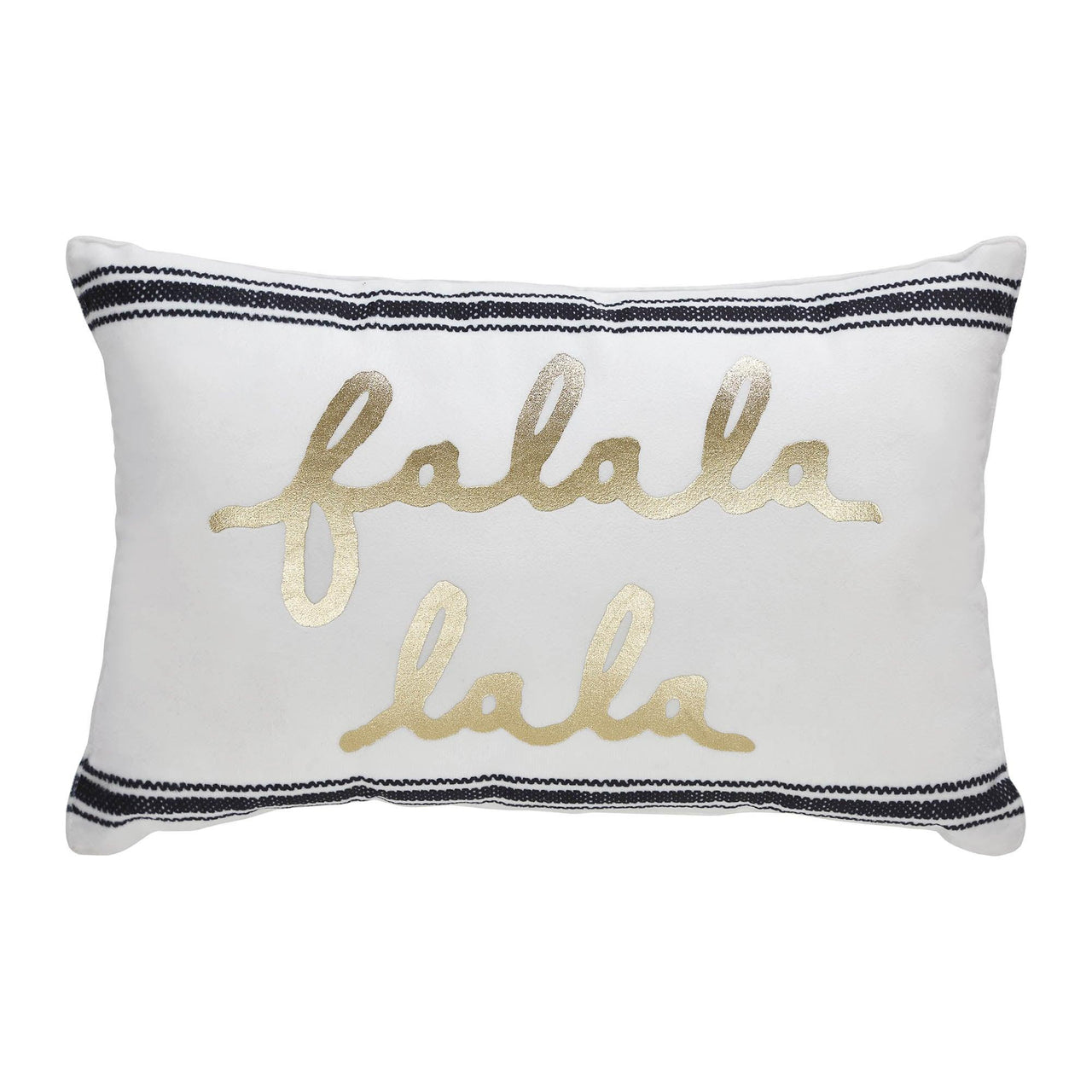 Wintergleam Fa La La Pillow 10x15 - The Fox Decor