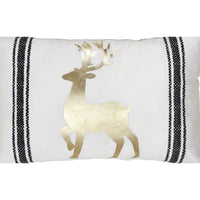 Wintergleam Reindeer Pillow 14x22 - The Fox Decor