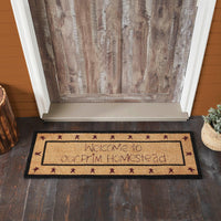 Thumbnail for Connell Coir Welcome Rug Rect Stars 17x48 - The Fox Decor