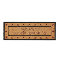 Thumbnail for Connell Coir Welcome Rug Rect Stars 17x48 - The Fox Decor