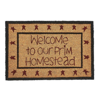 Thumbnail for Connell Coir Welcome Rug Rect Stars 20x30 - The Fox Decor