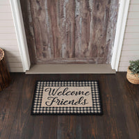 Thumbnail for Finders Keepers Welcome Friends Coir Rug Rect 20x30 - The Fox Decor