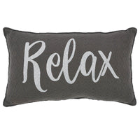 Finders Keepers Relax Pillow 9.5x14 - The Fox Decor
