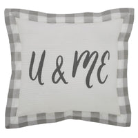 Finders Keepers U & Me Pillow 9x9 - The Fox Decor