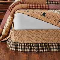 Pip Vinestar Ruffled Queen Bed Skirt 60x80x16 - The Fox Decor