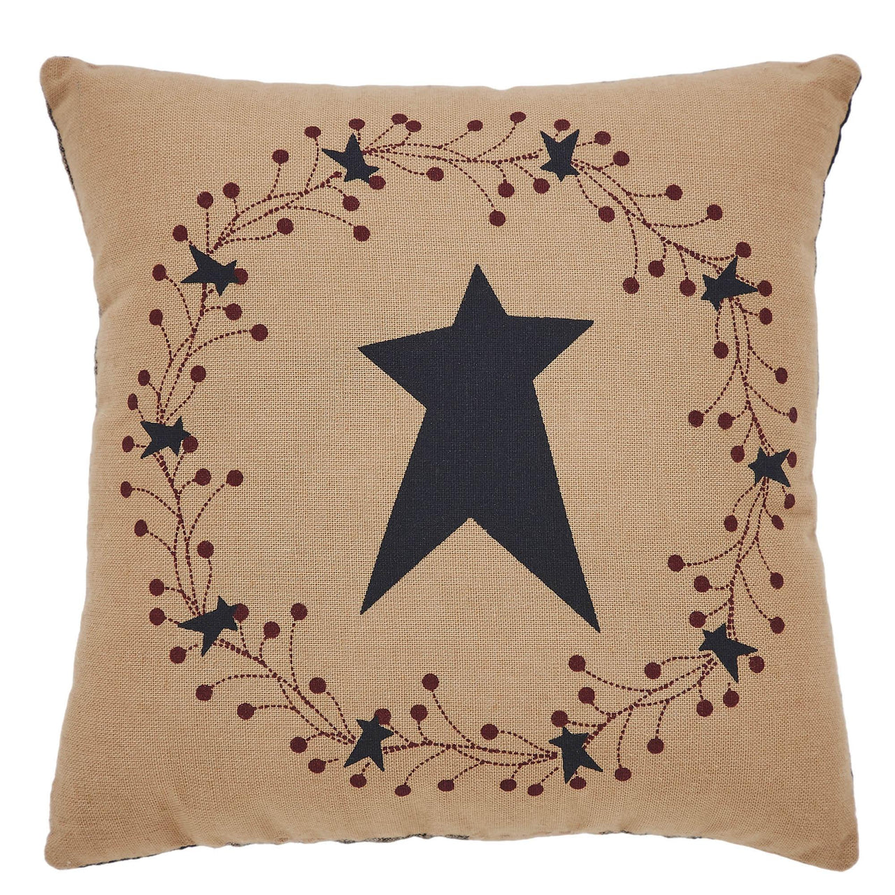 Pip Vinestar Wreath Pillow 6x6 - The Fox Decor