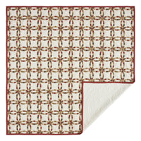 Custom House Wedding Rings Queen Quilt Set; 1-Quilt 94Wx94L w/2 Shams 21x27 - The Fox Decor