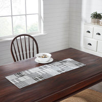Sawyer Mill Black Runner Quilted 12x36 - The Fox Decor