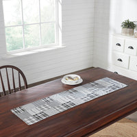 Sawyer Mill Black Runner Quilted 12x48 - The Fox Decor