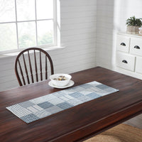 Sawyer Mill Blue Runner Quilted 12x36 - The Fox Decor