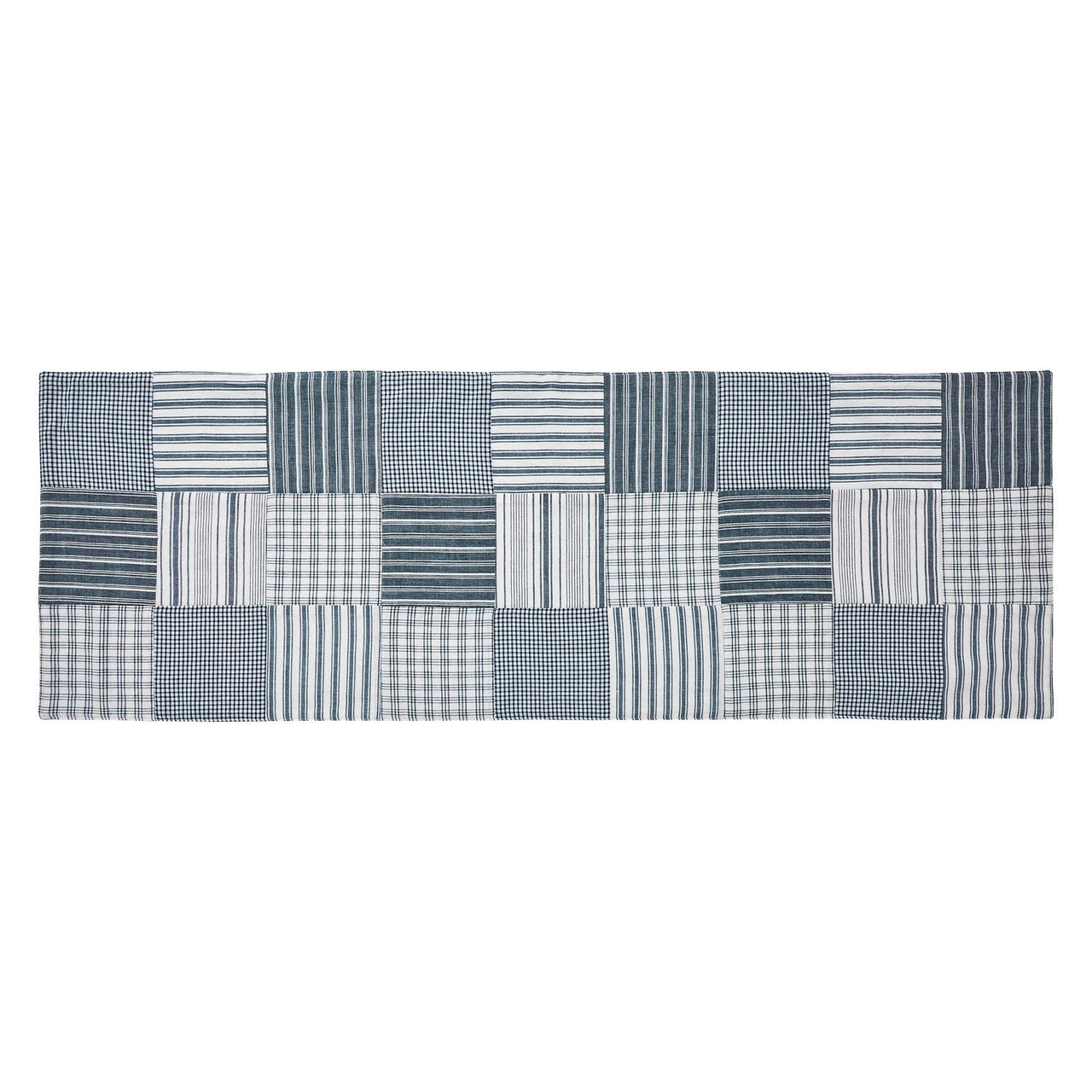Sawyer Mill Blue Runner Quilted 12x36 - The Fox Decor