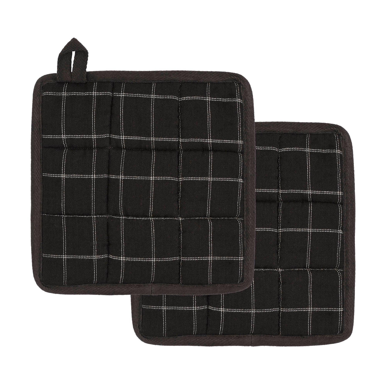 Wyatt Pot Holder Set of 2 8x8 - The Fox Decor