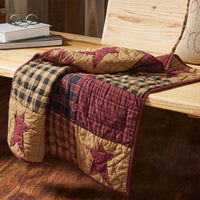 Connell Quilted Lap Throw 30Wx30L - The Fox Decor