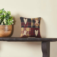 Connell Patchwork Pillow 6x6 - The Fox Decor