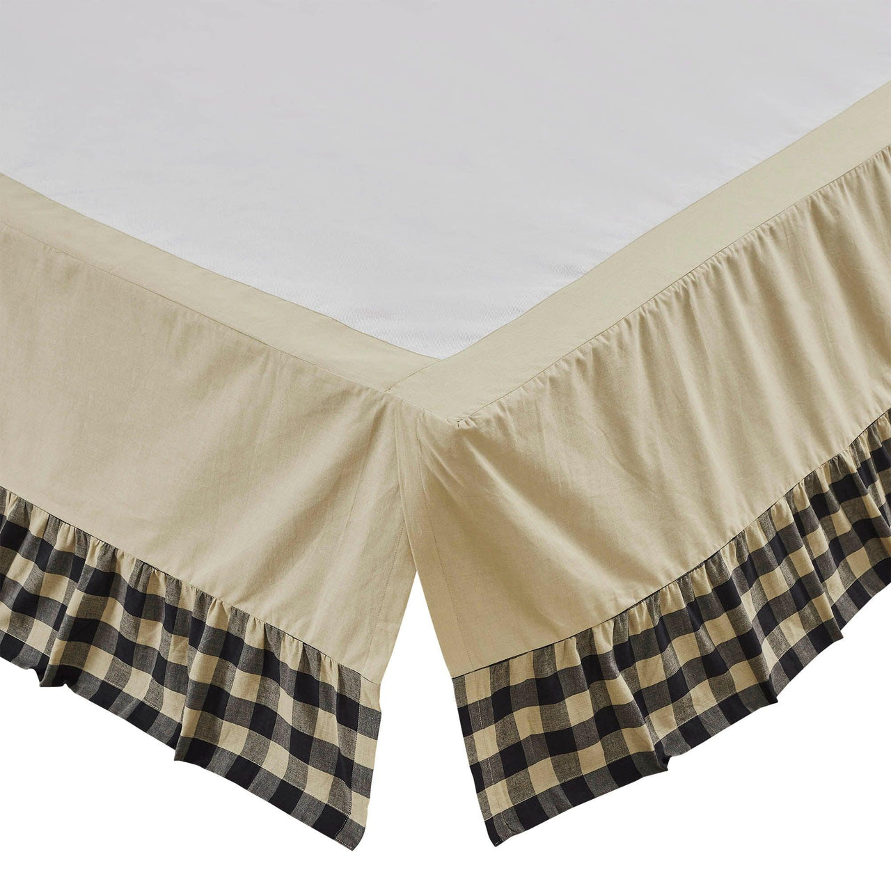 My Country Ruffled Queen Bed Skirt 60x80x16 - The Fox Decor