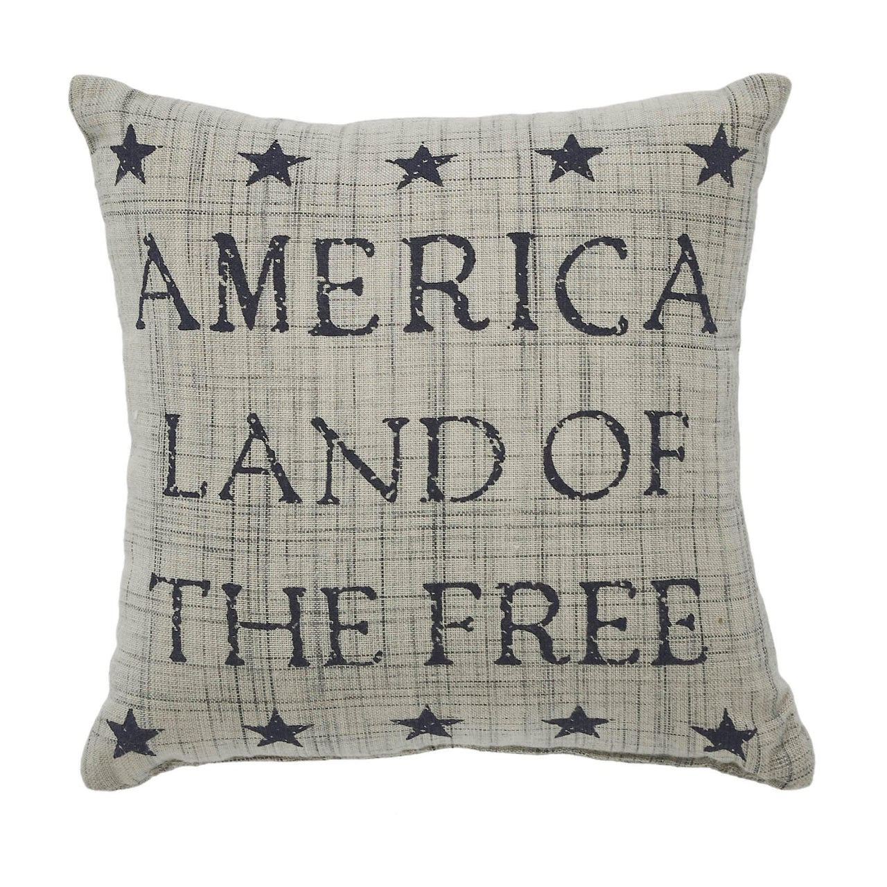 My Country Land of the Free Pillow 6x6 - The Fox Decor