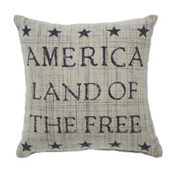 My Country Land of the Free Pillow 6x6 - The Fox Decor