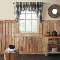 Thumbnail for My Country Scalloped Layered Swag Set of 2 36x36x16 - The Fox Decor