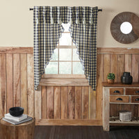 My Country Scalloped Layered Prairie Short Panel Set of 2 63x36x18 - The Fox Decor