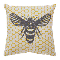 Buzzy Bees Bee Pillow 6x6 - The Fox Decor