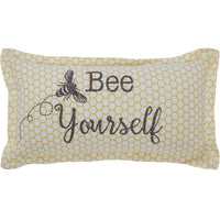 Thumbnail for Buzzy Bees Bee Yourself Pillow 7x13 - The Fox Decor
