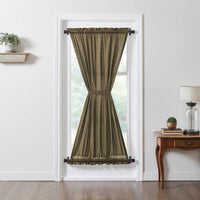 Tea Cabin Green Plaid Door Panel 72x40 - The Fox Decor