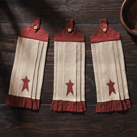 Thumbnail for Connell Button Loop Tea Towel Set of 3 - The Fox Decor
