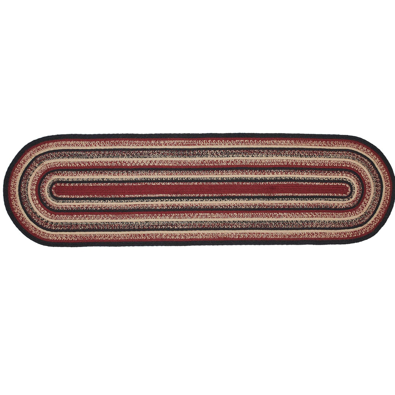 Connell Jute Rug/Runner Oval w/ Pad 22x78 - The Fox Decor