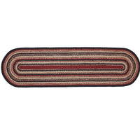 Connell Jute Rug/Runner Oval w/ Pad 22x78 - The Fox Decor