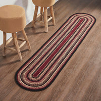 Connell Jute Rug/Runner Oval w/ Pad 22x96 - The Fox Decor