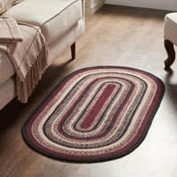 Connell Jute Rug Oval w/ Pad 27x48 - The Fox Decor