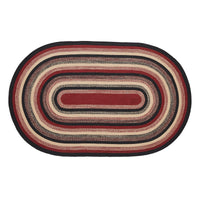 Connell Jute Rug Oval w/ Pad 36x60 - The Fox Decor