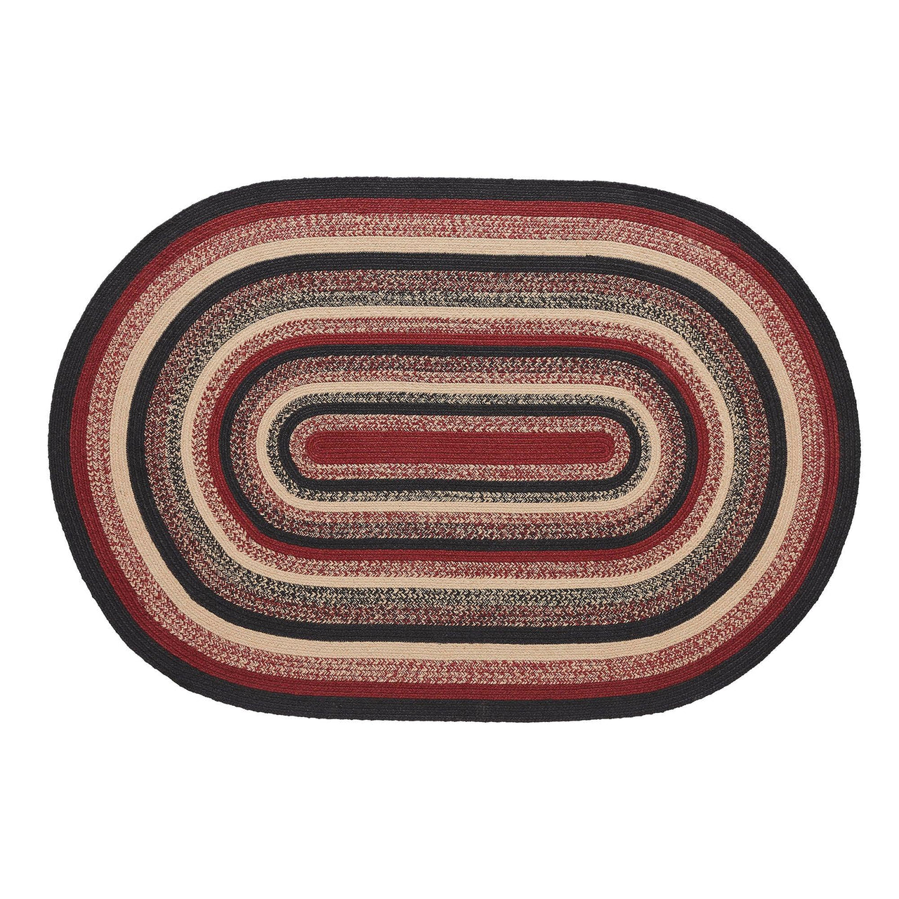 Connell Jute Rug Oval w/ Pad 48x72 - The Fox Decor