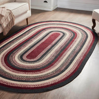 Connell Jute Rug Oval w/ Pad 60x96 - The Fox Decor