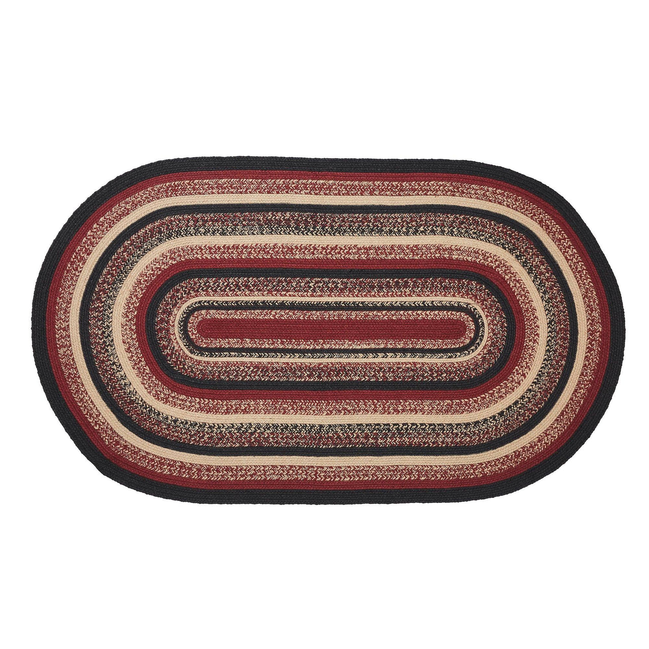Connell Jute Rug Oval w/ Pad 60x96 - The Fox Decor