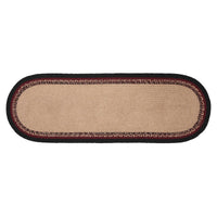 Connell Oval Runner Stencil Stars 12x36 - The Fox Decor