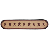 Connell Oval Runner Stencil Stars 12x60 - The Fox Decor