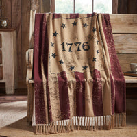 Thumbnail for My Country 1776 Woven Throw 50x60 - The Fox Decor