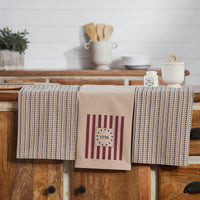 My Country Tea Towel Set of 3 19x28 - The Fox Decor