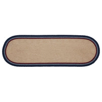 My Country Oval Runner Stencil Stars 12x36 - The Fox Decor