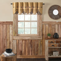 Pip Vinestar Scalloped Layered Valance 18x60 - The Fox Decor