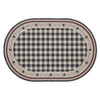 Pip Vinestar Polyester Rug Oval 48x72 - The Fox Decor