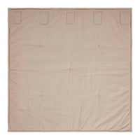 Thumbnail for Custom House Burgundy Tan Jacquard Quilted Lap Throw 34Wx34L - The Fox Decor