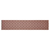 Thumbnail for Custom House Burgundy Tan Jacquard Runner 12x60 - The Fox Decor
