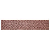 Thumbnail for Custom House Burgundy Tan Jacquard Runner 12x60 - The Fox Decor