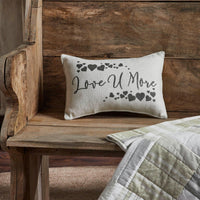 Thumbnail for Finders Keepers Love U More Pillow 9.5x14 - The Fox Decor