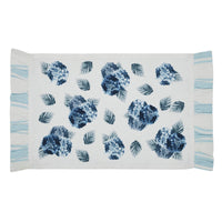 Finders Keepers Hydrangea Ruffled Placemat Set of 2 13x19 - The Fox Decor
